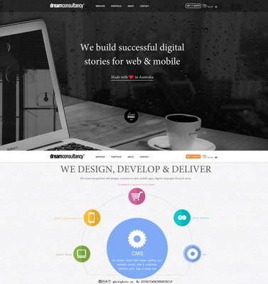 網(wǎng)頁模板設計